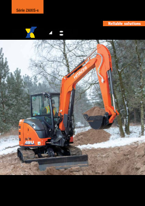 Minikoparki Hitachi ZX48U-6