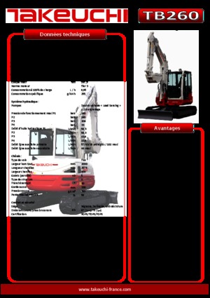 Minikoparki Takeuchi TB 260