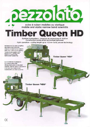 Tartaki objazdowe Pezzolato Timber Queen HD 8