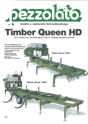 Tartaki objazdowe Pezzolato Timber Queen HD 8