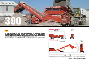 Przesiewacze mobilne Terex-Finlay 390 Hydrascreen