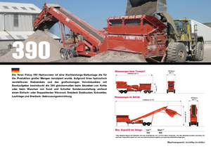 Przesiewacze mobilne Terex-Finlay 390 Hydrascreen