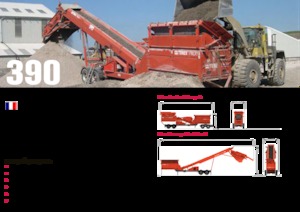 Przesiewacze mobilne Terex-Finlay 390 Hydrascreen