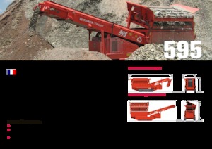 Przesiewacze mobilne Terex-Finlay 595
