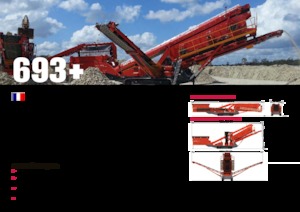 Przesiewacze mobilne Terex-Finlay 693+