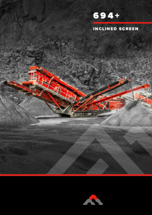 Przesiewacze mobilne Finlay 694+