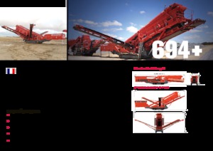 Przesiewacze mobilne Terex-Finlay 694+
