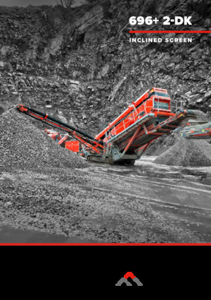 Przesiewacze mobilne Finlay 696 2-Deck