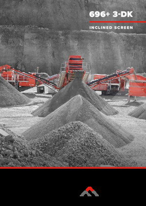 Przesiewacze mobilne Finlay 696 3-Deck