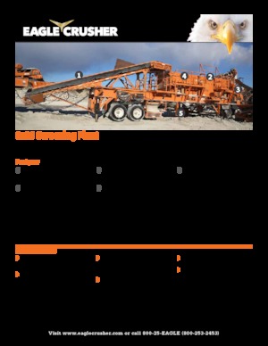 Przesiewacze mobilne Eagle Crusher 6X20
