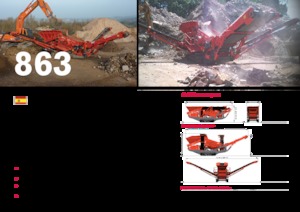 Przesiewacze mobilne Terex-Finlay 863+