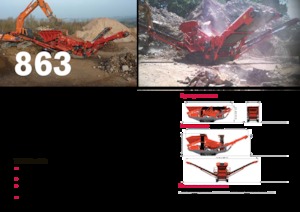 Przesiewacze mobilne Terex-Finlay 863+