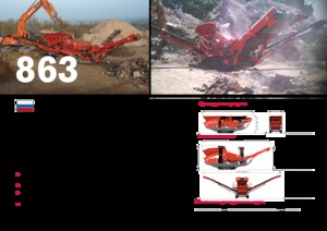 Przesiewacze mobilne Terex-Finlay 863+