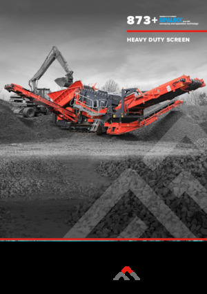 Przesiewacze mobilne Finlay 873+ Spaleck