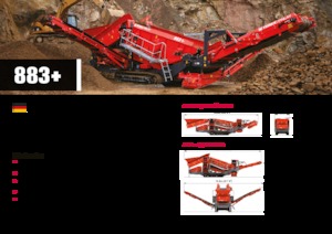 Przesiewacze mobilne Terex-Finlay 883+