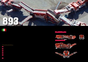 Przesiewacze mobilne Terex-Finlay 893