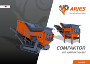 Przesiewacze mobilne Arjes COMPAKTOR 300