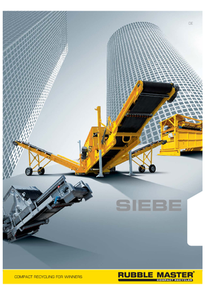 Przesiewacze mobilne Rubble Master VS 60