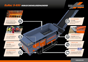 Przesiewacze mobilne Arjes EuRec S-850