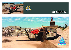 Przesiewacze mobilne Gasparin Gi 4000 R 
