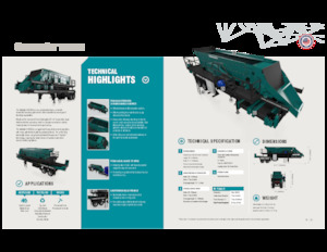 Przesiewacze mobilne Powerscreen Gladiator H6203