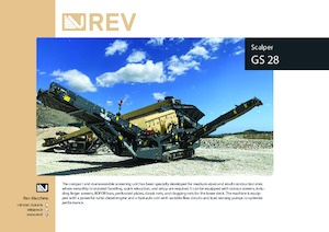 Przesiewacze mobilne REV GS 28