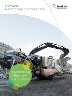 Przesiewacze mobilne Metso Lokotrack ST3.5
