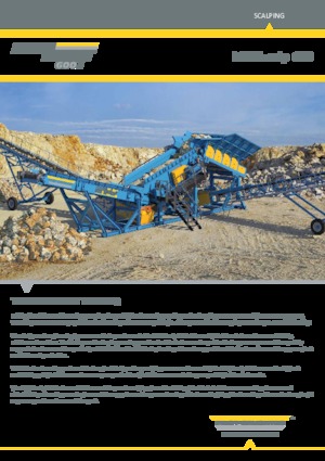 Przesiewacze mobilne Pilot Crushtec MAXIscalp 600