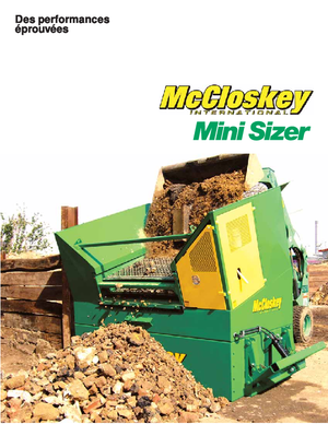Przesiewacze mobilne McCloskey MiniSizer