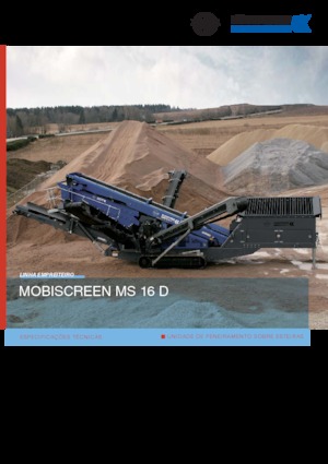 Przesiewacze mobilne Kleemann MS 16 D