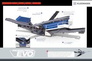 Przesiewacze mobilne Kleemann MS 952 EVO