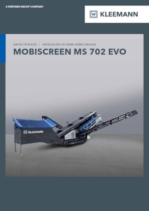 Przesiewacze mobilne Kleemann MS 702i EVO