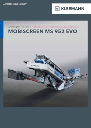Przesiewacze mobilne Kleemann MS 952i EVO
