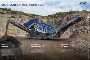 Przesiewacze mobilne Kleemann MSS 802(i) EVO