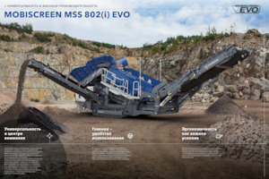 Przesiewacze mobilne Kleemann MSS 802(i) EVO