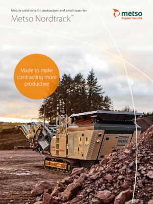Przesiewacze mobilne Metso Nordtrack S3.9