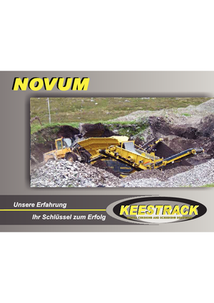 Przesiewacze mobilne Keestrack Novum 4215