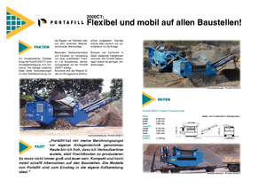 Przesiewacze mobilne PORTAFILL Portafill 2000 CT