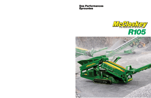 Przesiewacze mobilne McCloskey R105