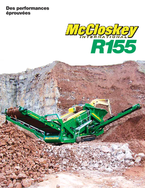 Przesiewacze mobilne McCloskey R155