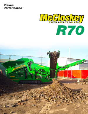 Przesiewacze mobilne McCloskey R70