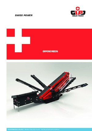 Przesiewacze mobilne Gipo GS 155/2