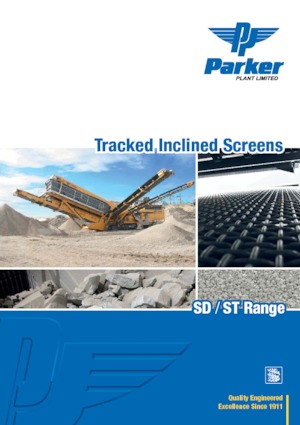 Przesiewacze mobilne Parker SD125