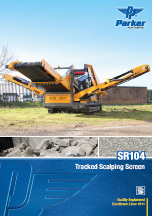 Przesiewacze mobilne Parker SR104