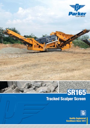 Przesiewacze mobilne Parker SR165