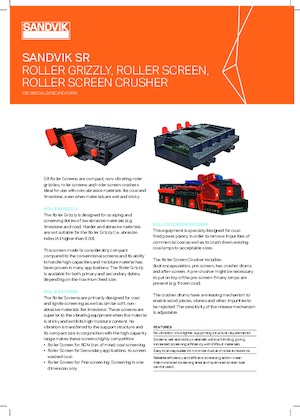 Przesiewacze mobilne Sandvik SR2131