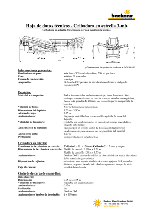 Przesiewacze mobilne Backers Sternsieb 3-mb