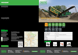 Przesiewacze mobilne RESTA TH2