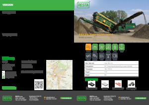 Przesiewacze mobilne RESTA TH2