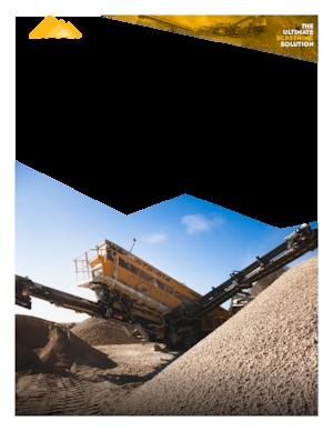 Przesiewacze mobilne IROCK  TS-514 TD